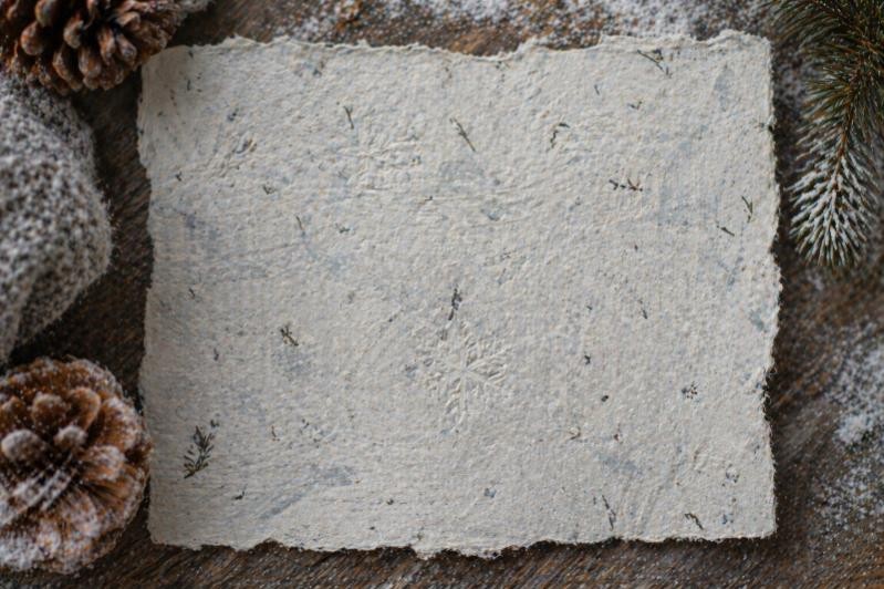 Papierschöpfen winterlich Papierschöpfen winterlich