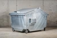 Ein Restmüllcontainer mit 4.500 l Volumen