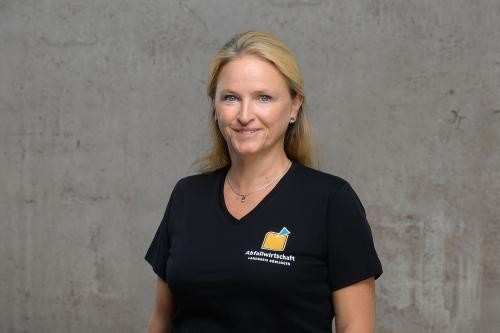 Abfallreferentin Sandra Walthier
