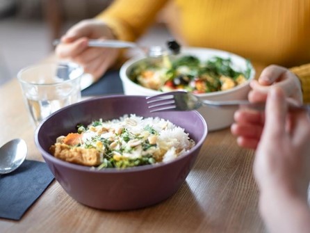 Essen in Mehrweg-Schale